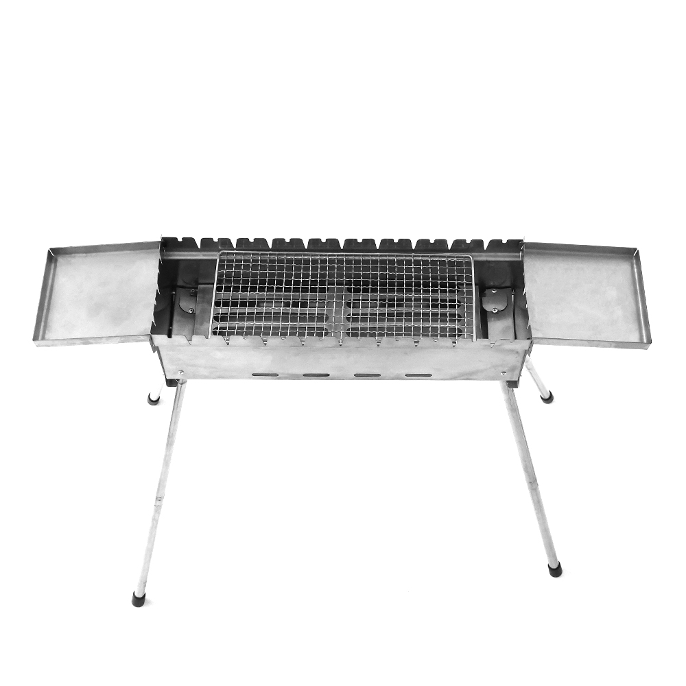 Panggangan Barbekyu Reguler Persegi Panjang Stainless Steel