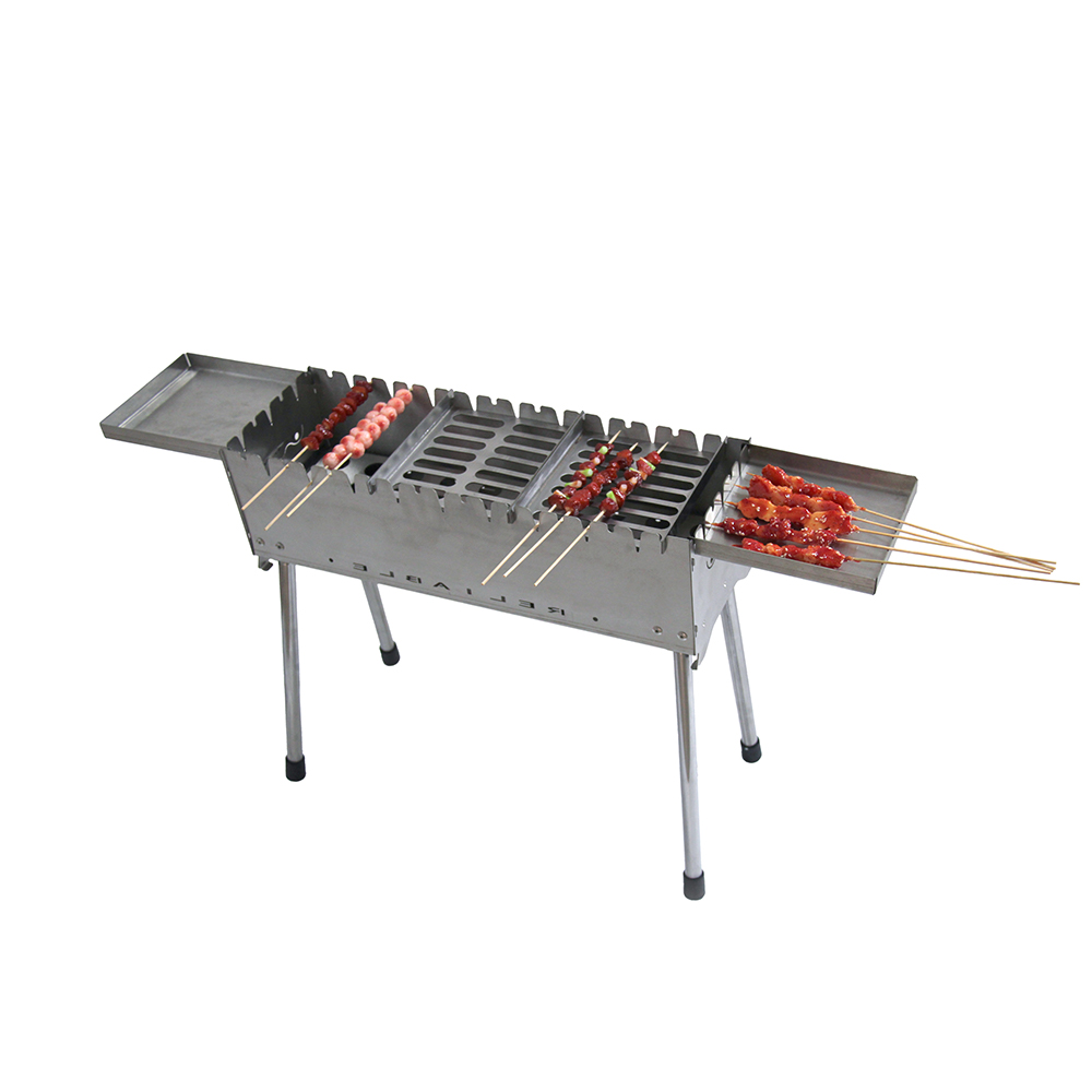 Panggangan Barbekyu Reguler Persegi Panjang Stainless Steel