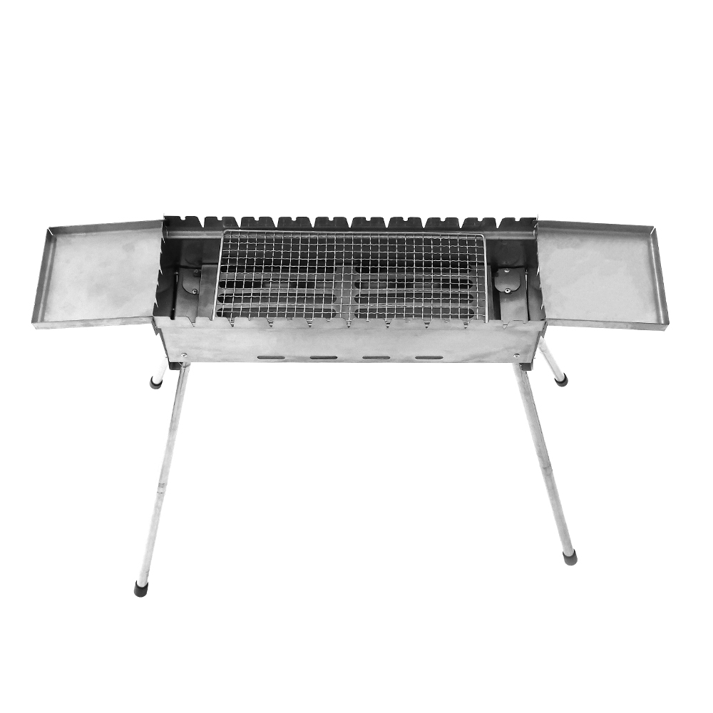 Panggangan Barbekyu Reguler Persegi Panjang Stainless Steel
