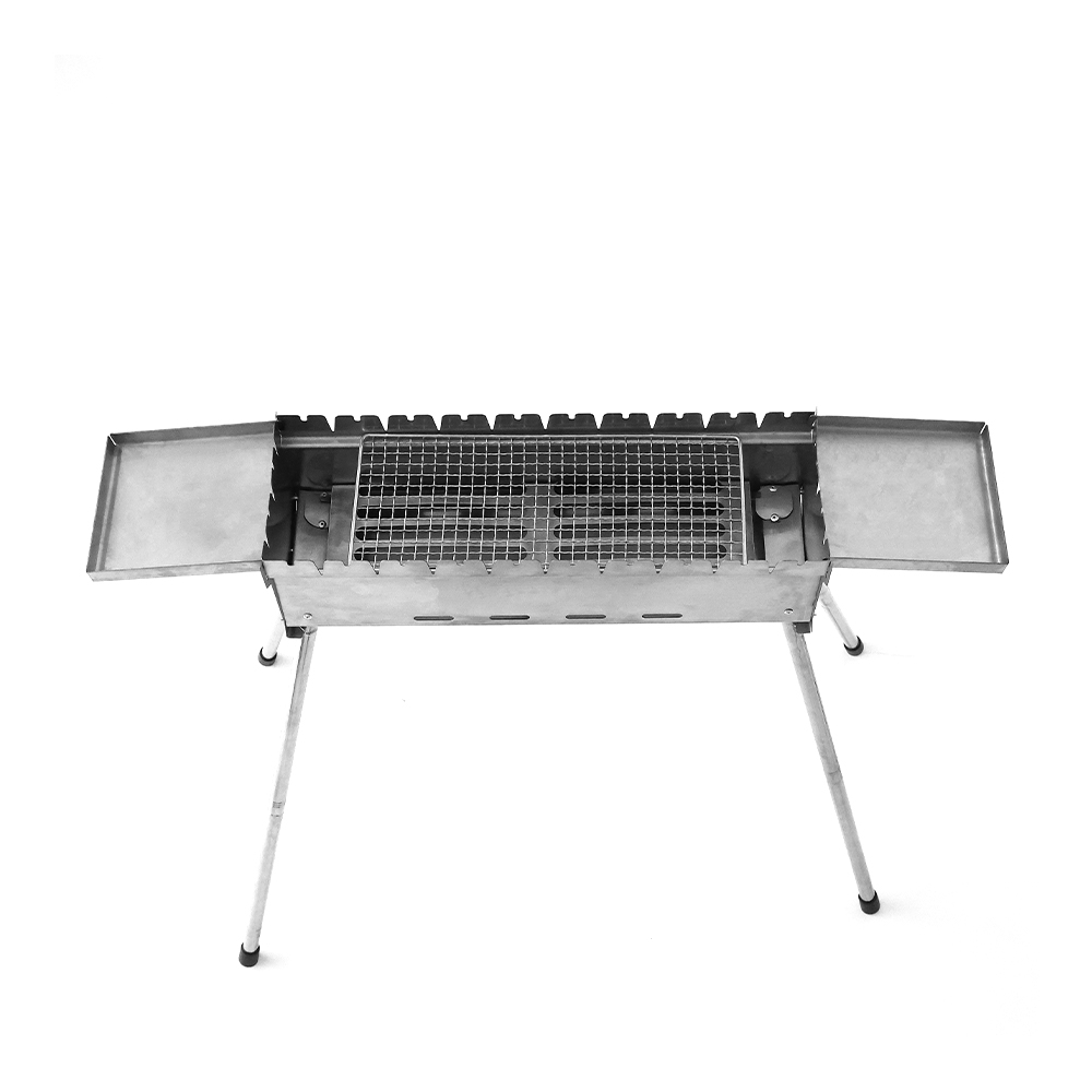 Panggangan Barbekyu Reguler Persegi Panjang Stainless Steel